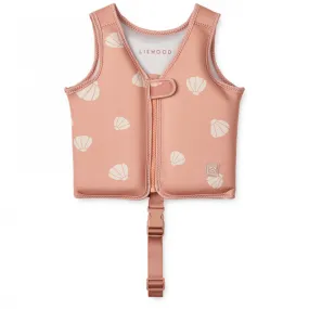 Gilet de natation coquillage enfants Liewood | Petites Fripouilles